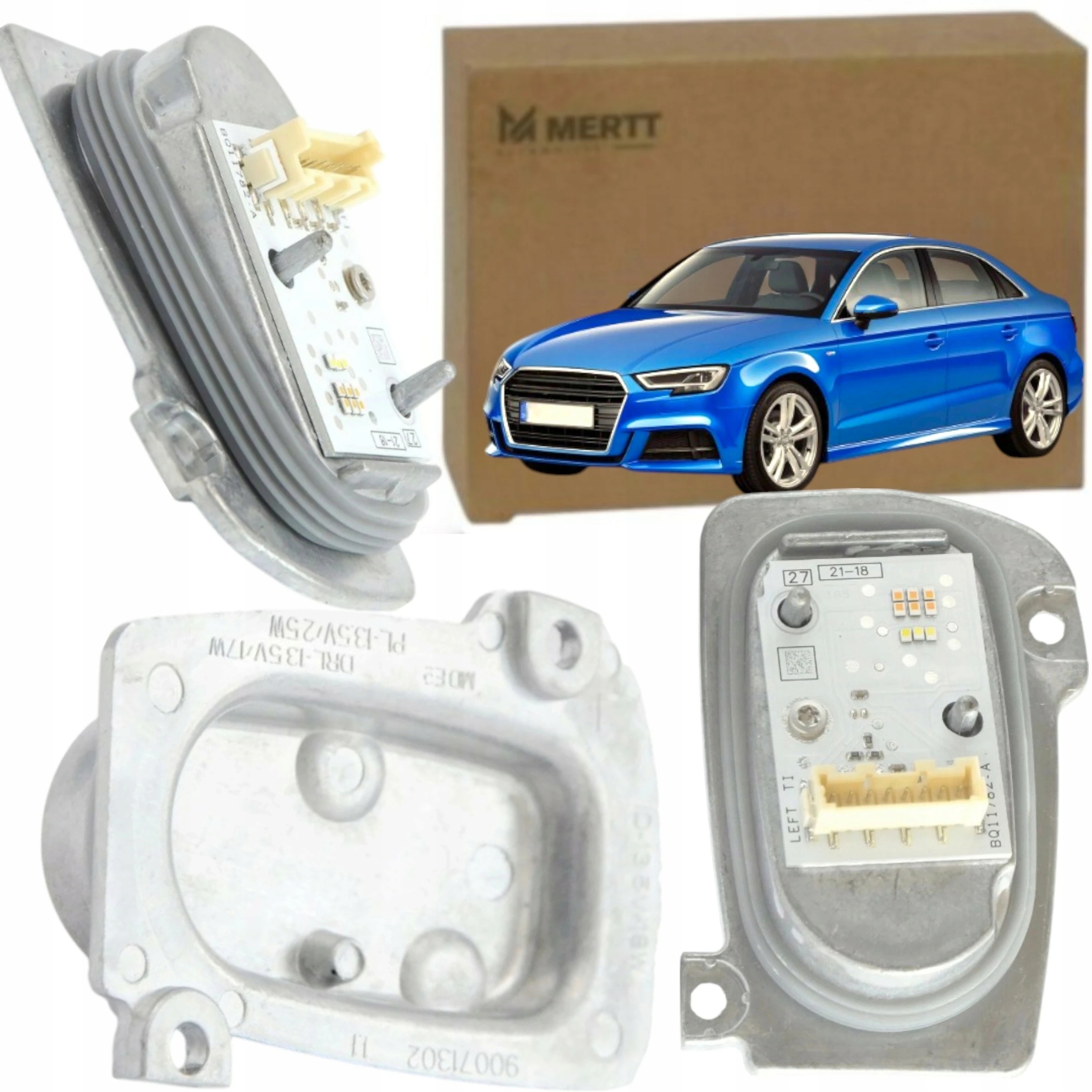 Audi A3 8V Fl Modul Ježek Led Drl denního světla směrového světla 8V0998473A