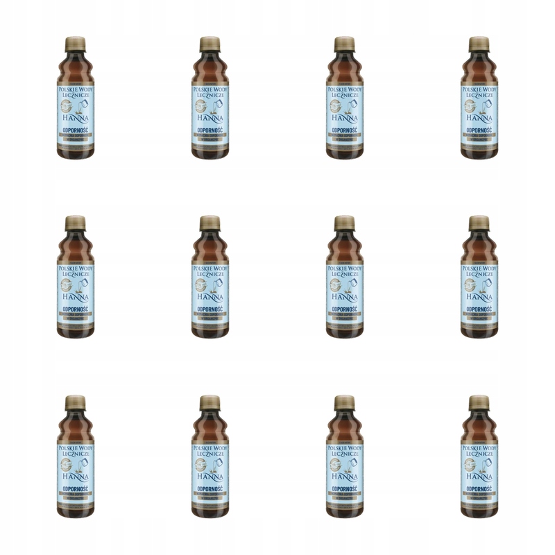 Hanna Polskie Wody Lecznicze – Minerální Léčivá Voda Zdravá 330 ml X12