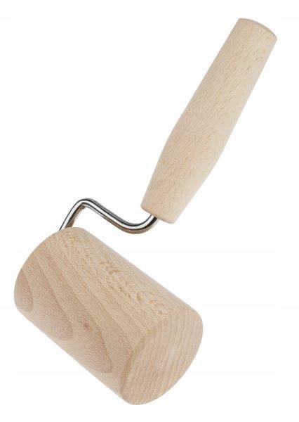 WAŁEK DO CIASTA PIZZY Z RĄCZKĄ MAŁY MINI DREWNIANY KUCHENNY 8x5x16,5cm Marka Galicja