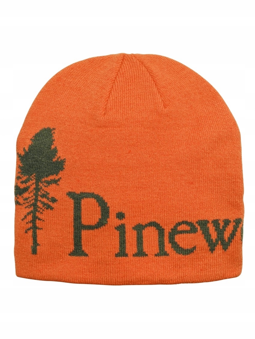 Pomarańczowa czapka myśliwska Melanż Pinewood 5897