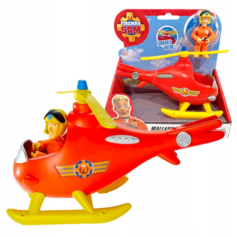 

Simba Strażak Sam Helikopter Wallaby Figurka 3+