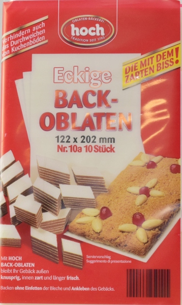 

Hoch opłatki plastry 10 szt