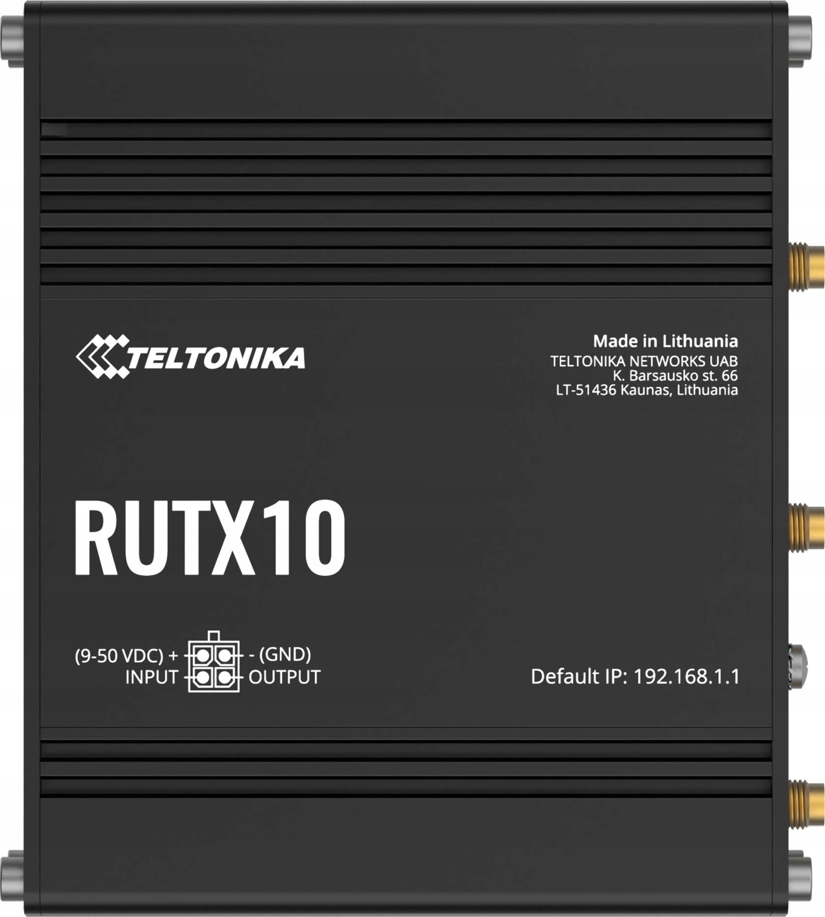 Teltonika RUTX10 priemyselný router (RUTX10000000)
