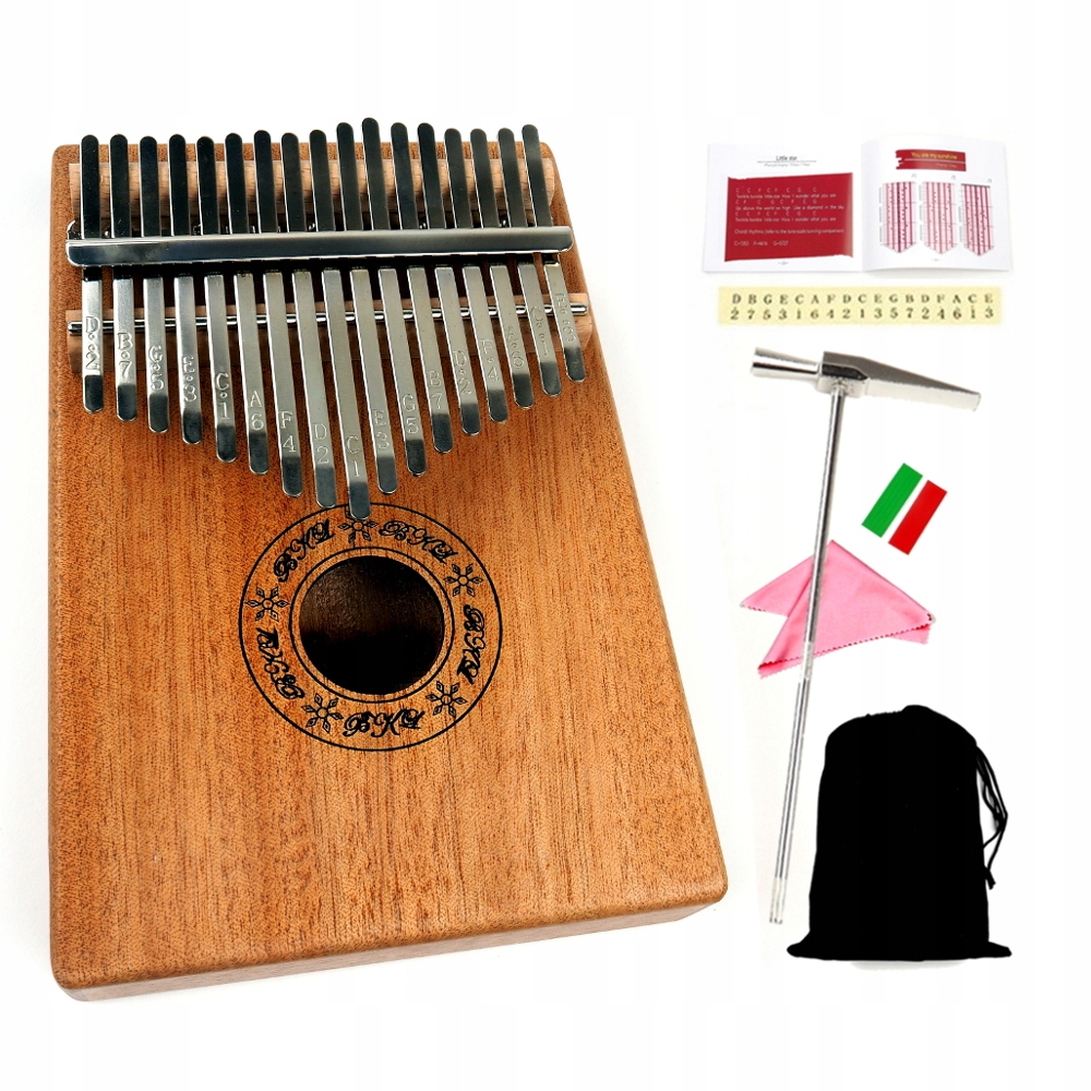 Kalimba Drewniana Instrument Afrykański Zanza