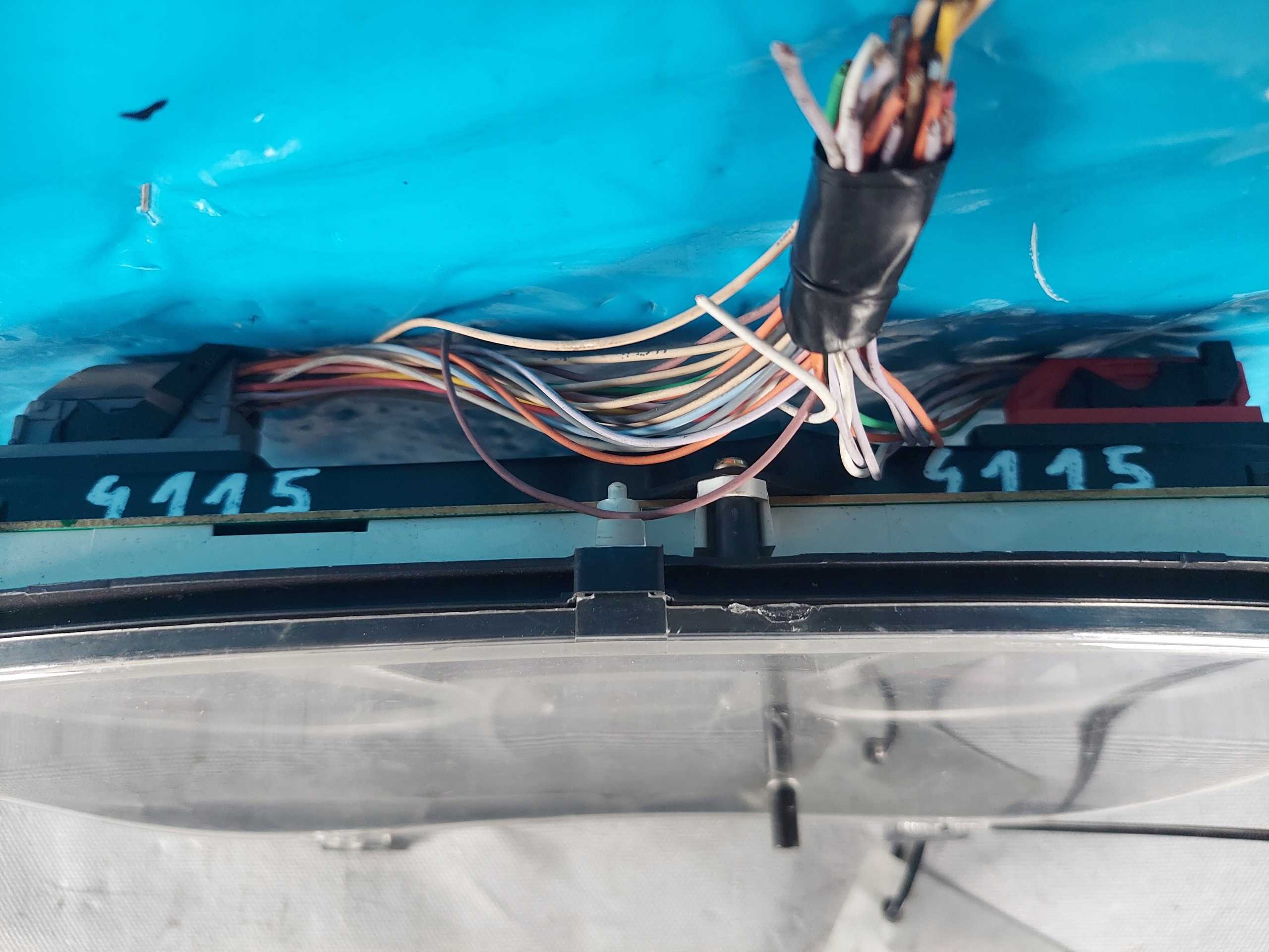 dials clock CLIO II 1.5 DCI P8200261102