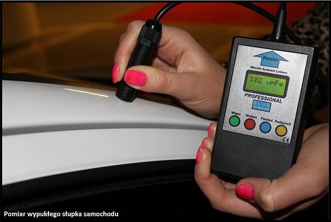 Miernik lakieru P-10-S-Al DOKŁADNY Pomiar Fe i Al Marka Prodig-Tech