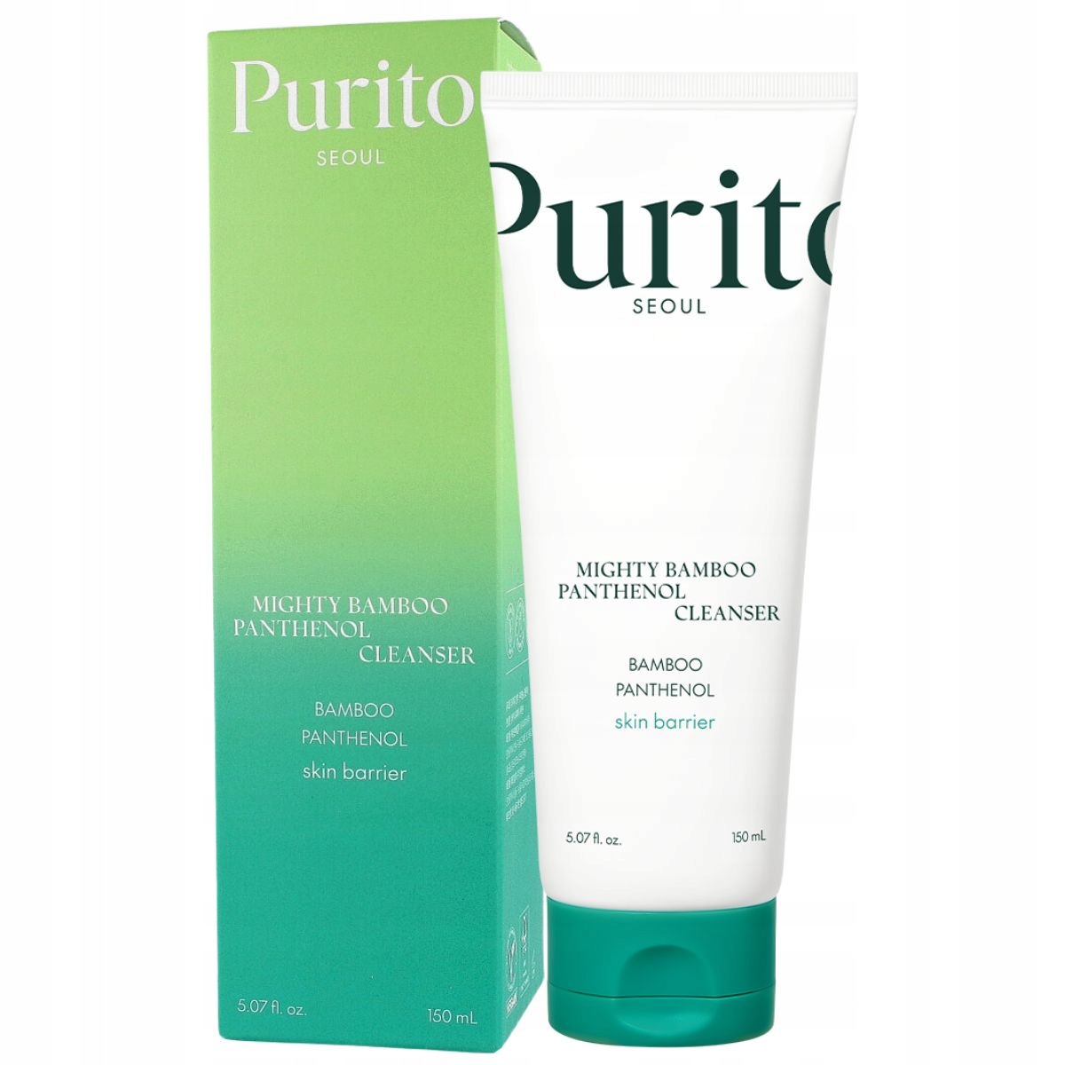 Purito Seoul Mighty Bamboo Panthenol Cleanser 150 ml Gel na mytí obličeje
