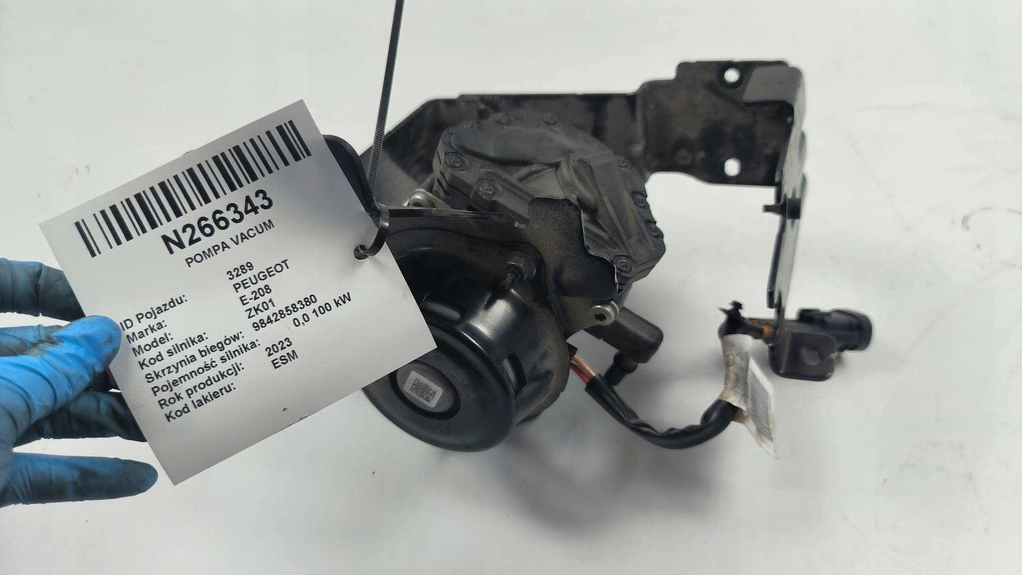 Pompa VACUM 9835028580 PEUGEOT E-208