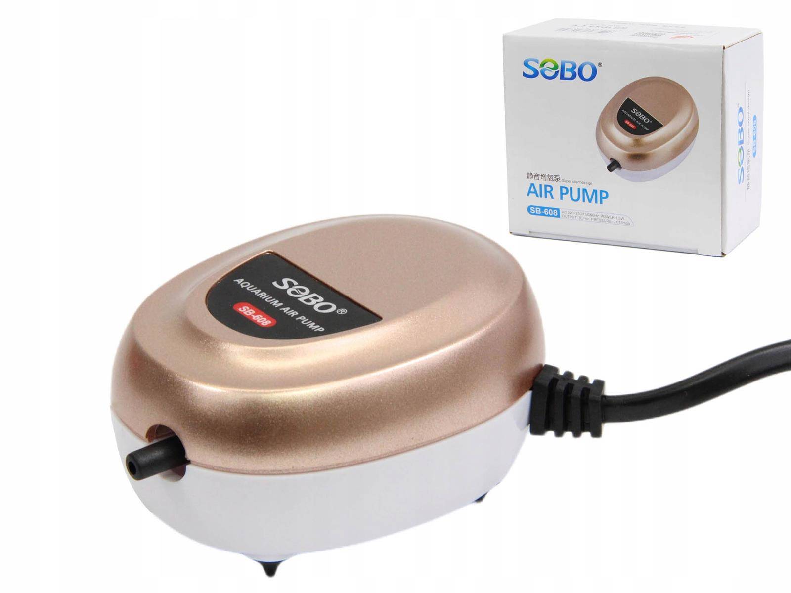 

Sobo Napowietrzacz Pompa Powietrza 180l/h 1,5W