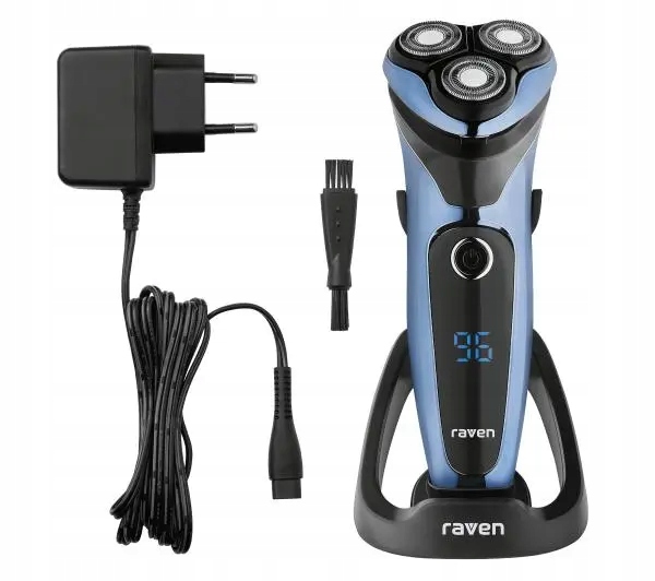 Golarka męska głowicowa potrójna Raven EGM003BX Trymer Niebieska