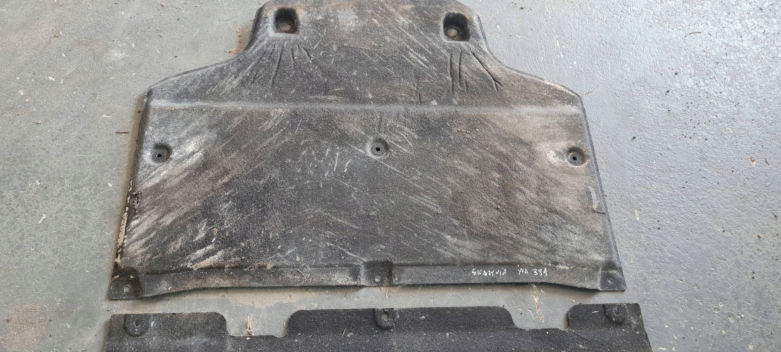 Q5 80A cover cover lower below engine 80B863821