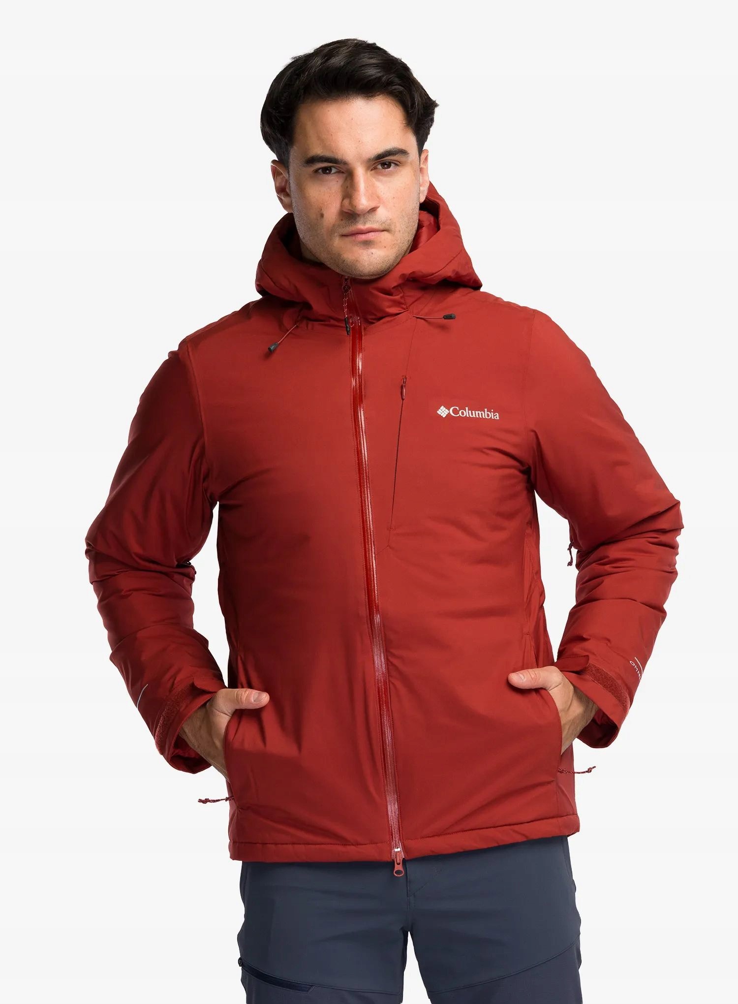 Kurtka ocieplana Columbia Trailborne Insulated Jacket red oxide XL