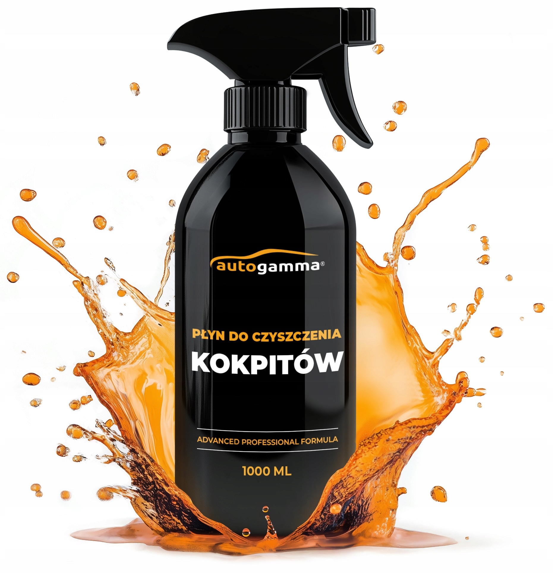 Płyn do czyszczenia kokpitu Samochodu Wnętrza Auta Cleaner z atomizerem 1L