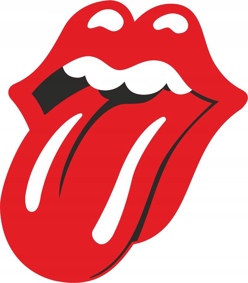 Наклейка - Rolling Stones 7x8см