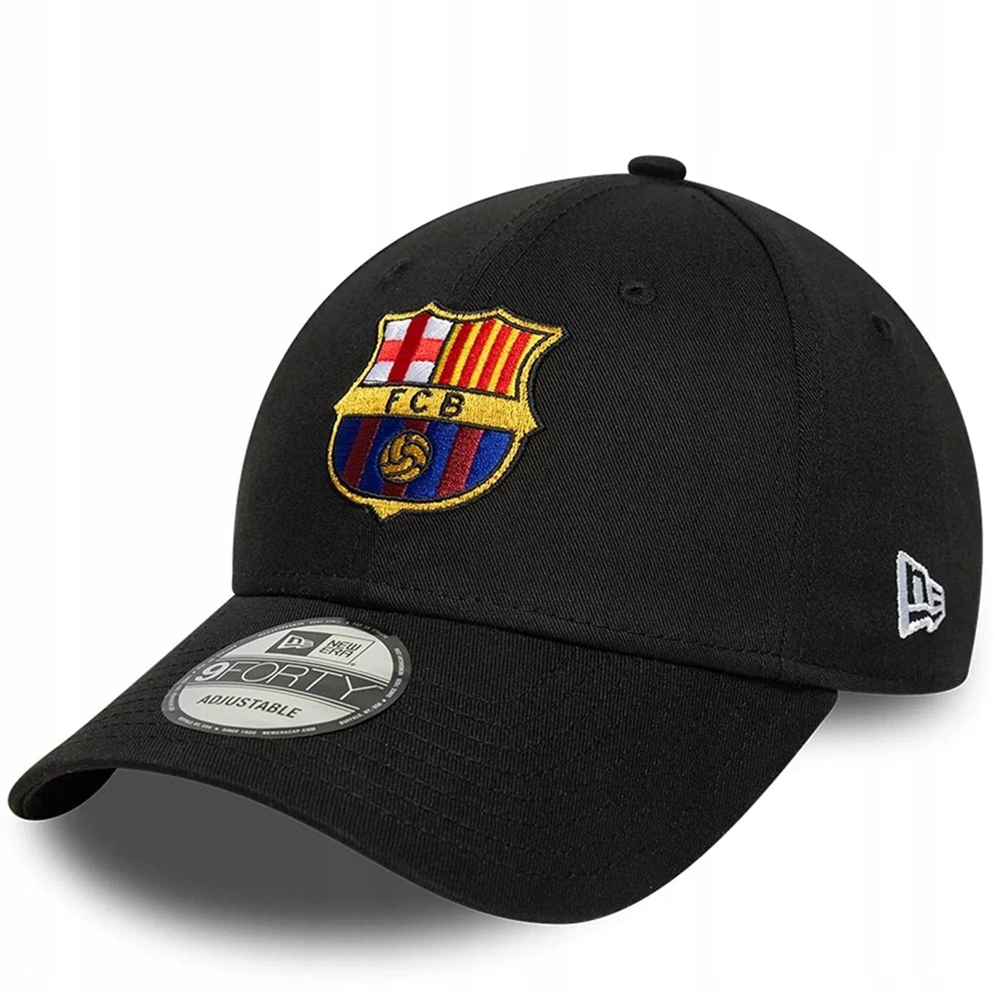 Kšiltovka New Era pánská Fc Barcelona černá bavlněná Originální