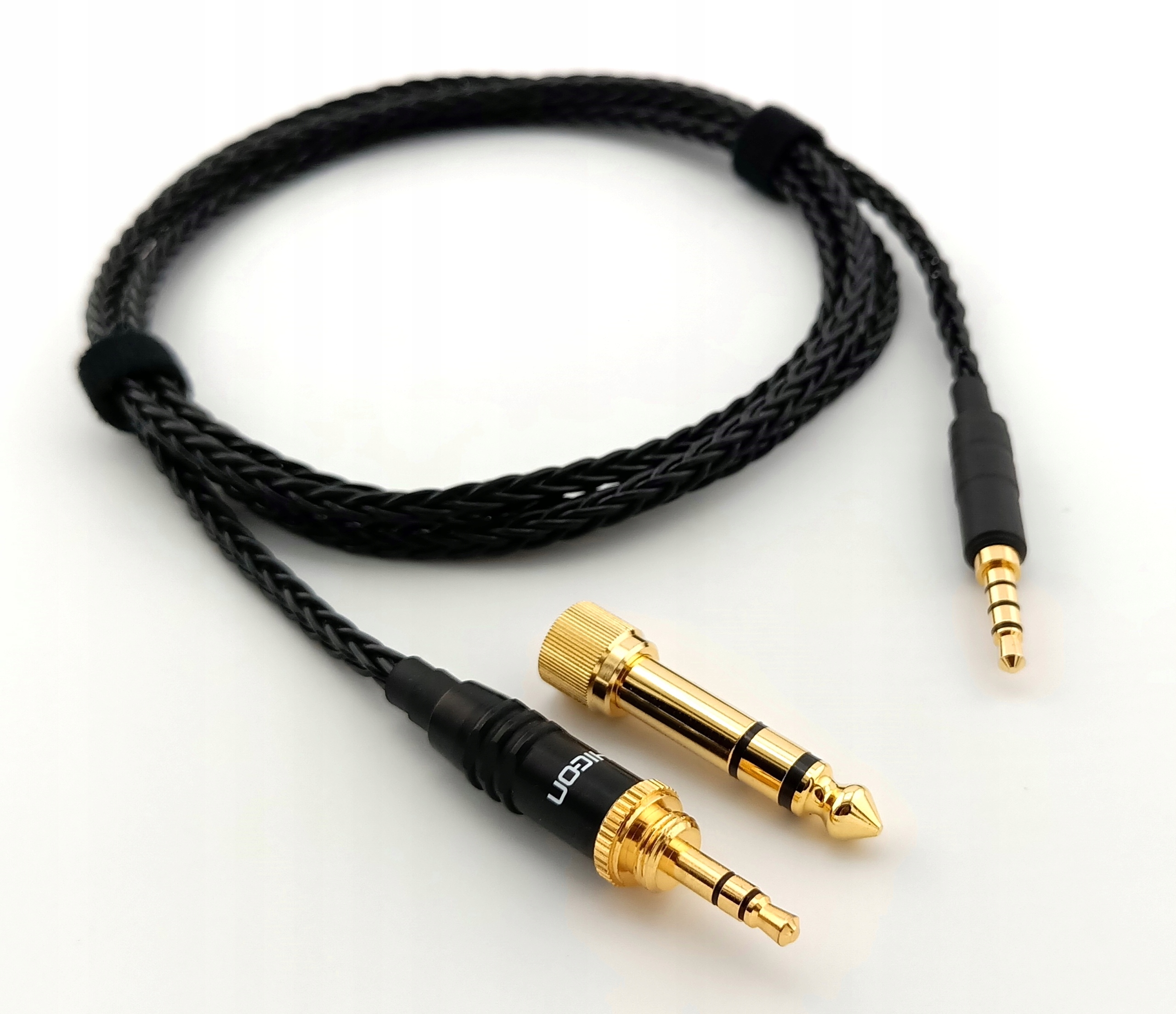 Kabel pro Audeze LCD-S20 ručně vyrobený 3,5 mm 6,3 mm měď 6N Occ