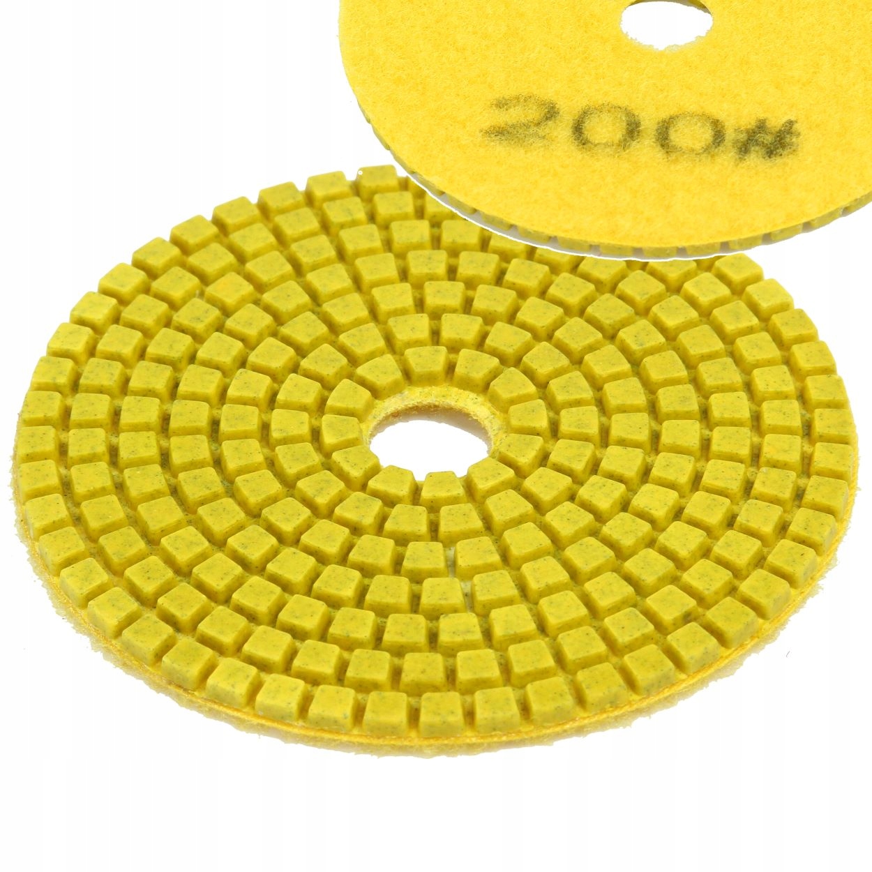 ZESTAW TARCZ DIAMENTOWYCH DO SZLIFOWANIA GRESU PŁYTEK KAMIENIA + DYSK Marka Powermat