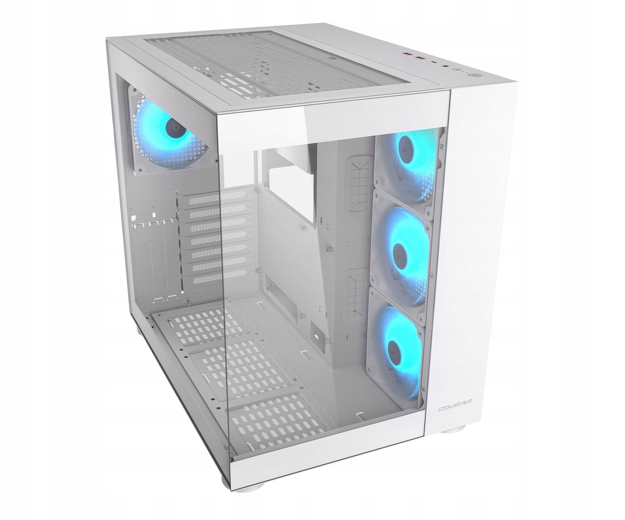 COUGAR Obudowa FV150 RGB, Midi Tower, Biała — 5