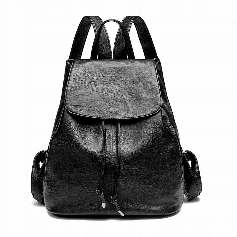 

Elegancki Damski Plecak Torebka Vintage Czarny