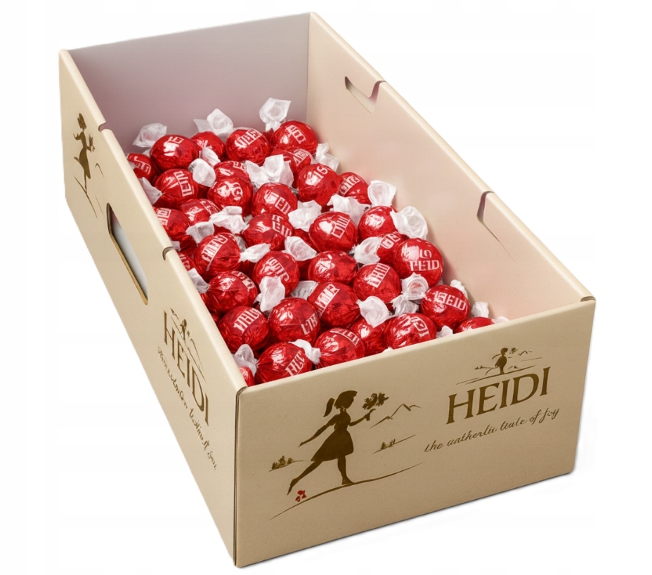 Levně Heidi bonbóny pralinky mléčná čokoláda s karamelizovanými ořechy 2 kg