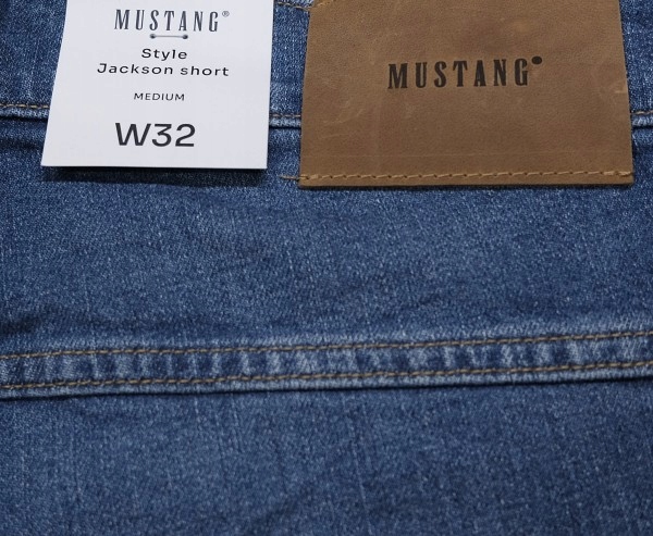 MUSTANG JACKSON SHORTS spodenki jeansowe W32 Rozmiar 32