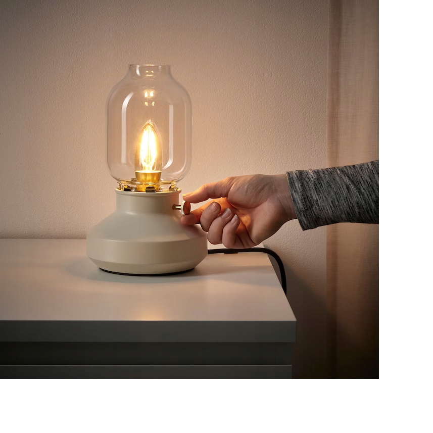IKEA TÄRNABY Lampa stołowa, beżowy Marka Ikea