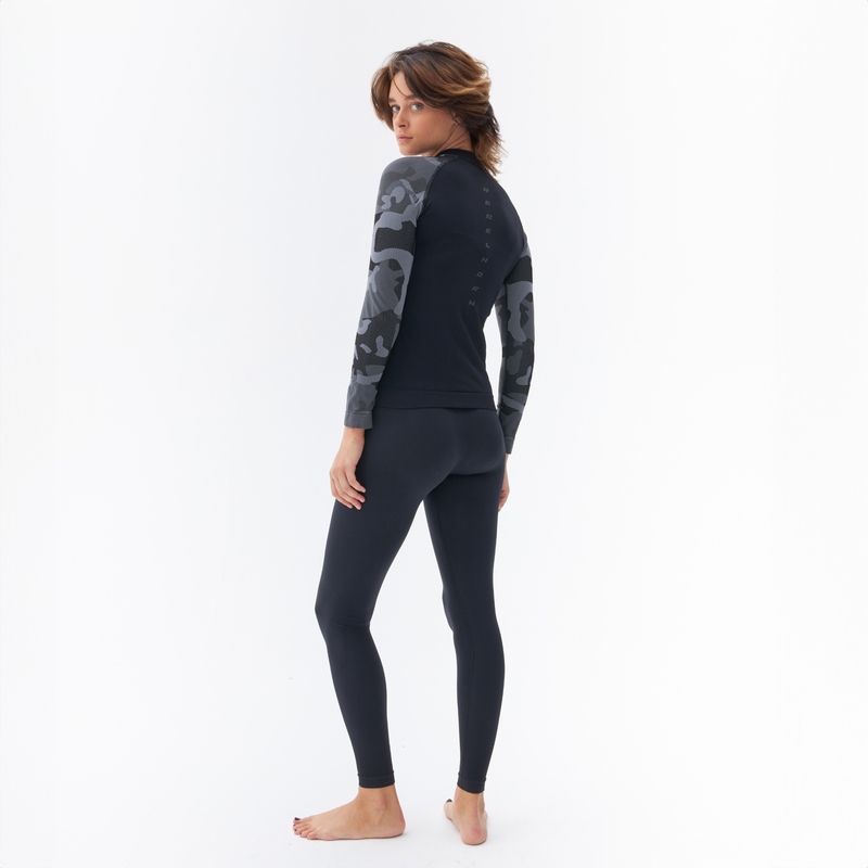 KOSZULKA TERMOAKTYWNA Z DŁUGIM RĘKAWEM REBELHORN FREEZE II LADY CAMO DM Model FREEZE II