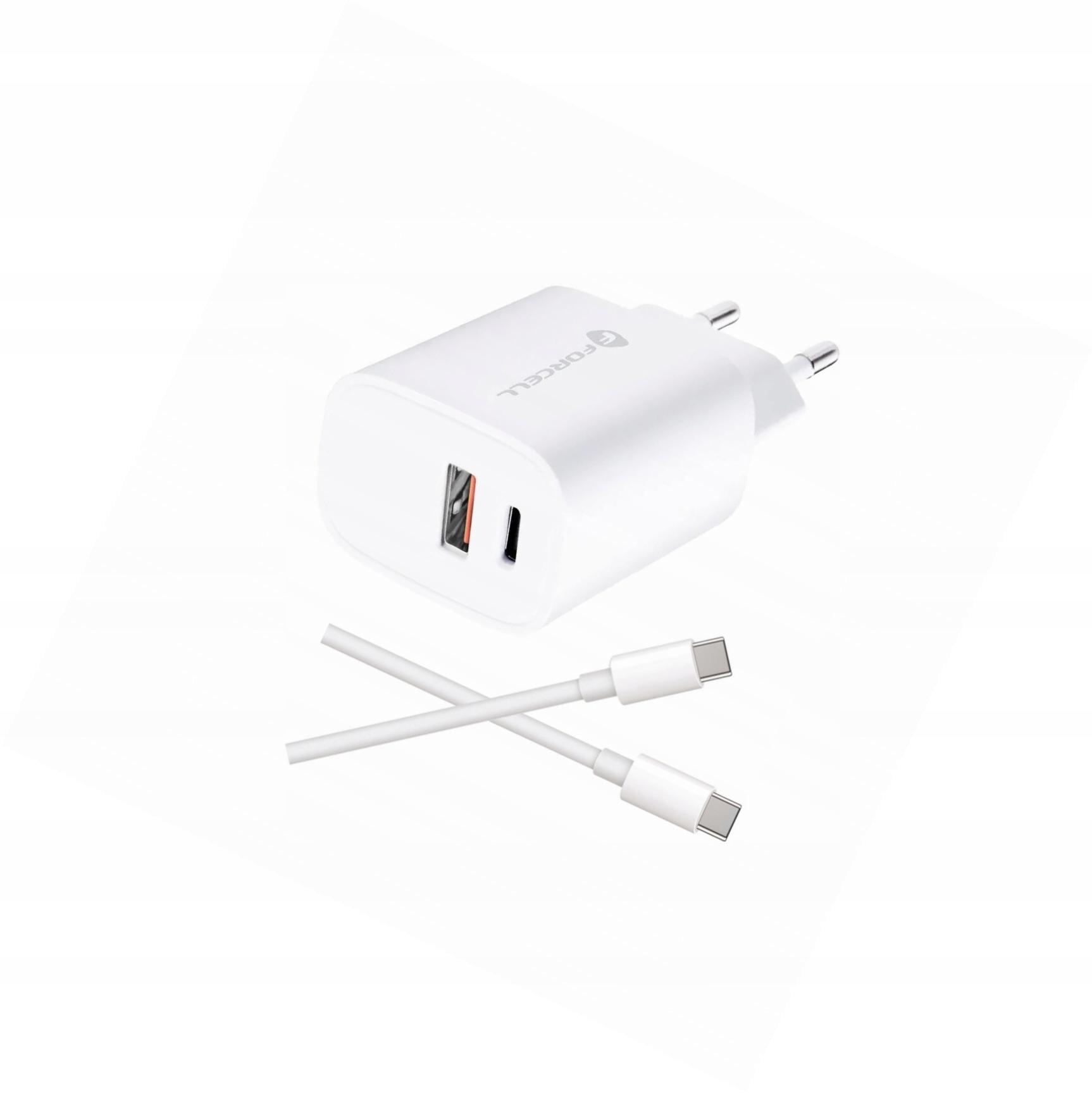 Szybka ładowarka 30W 2 wejścia z kablem Usb-c do Samsung A51 5G