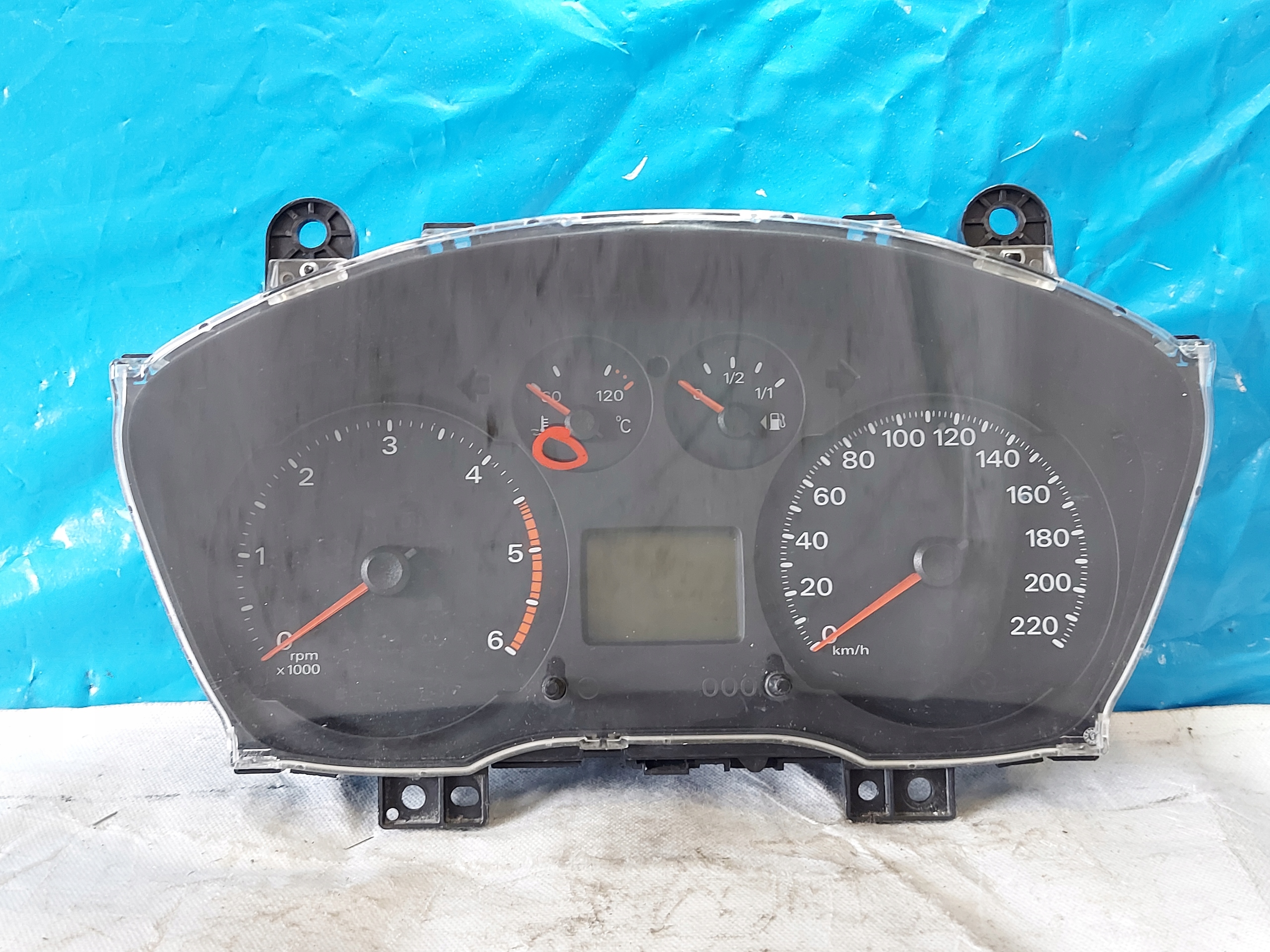 dials clock TRANSIT 2007 R 2.2 TDCI 8C1T10849