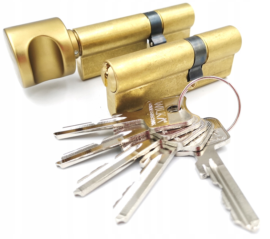 Komplet wkładek kl. B Wilka 30/50 + 30/50G mosiądz