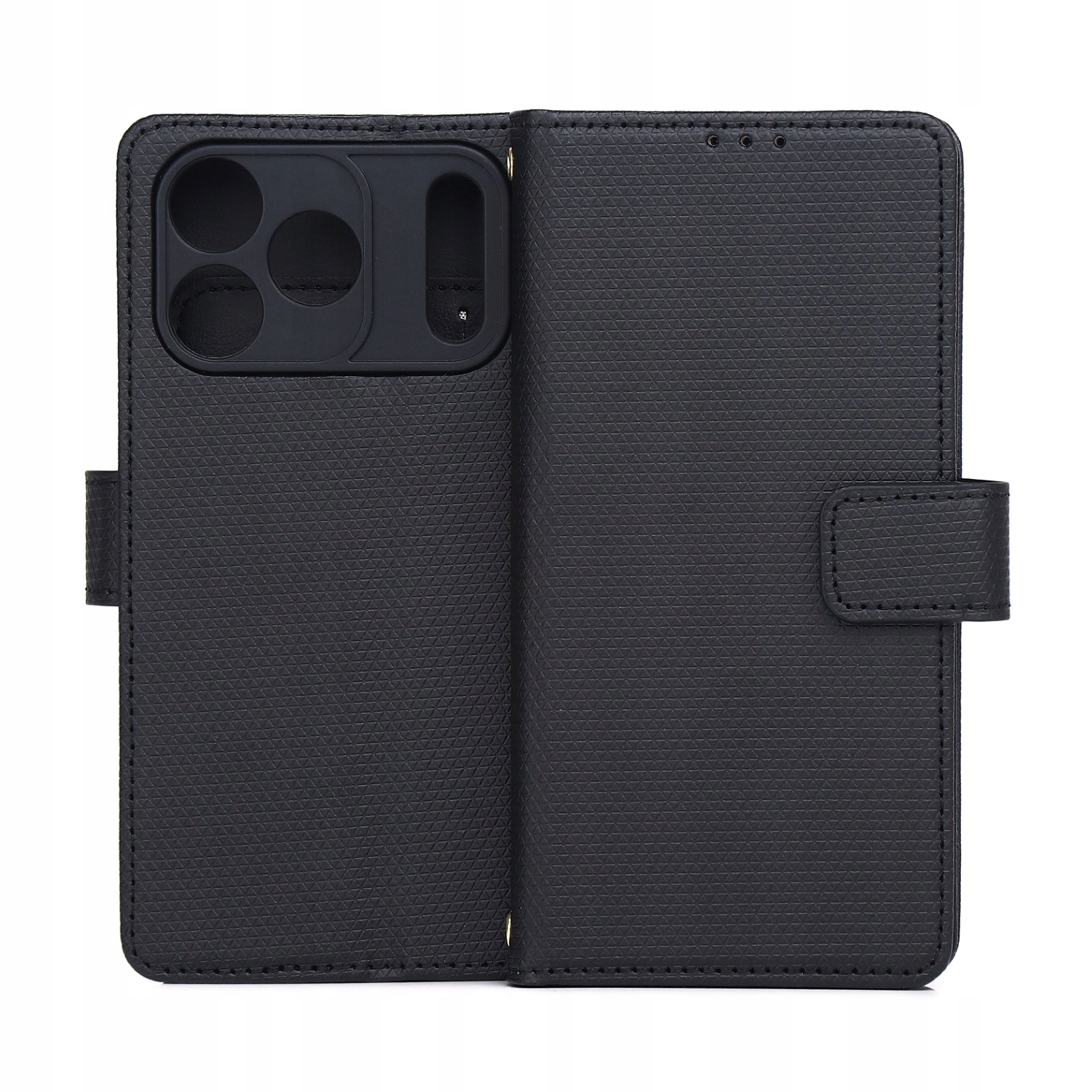 Etui Smart Triangle do iPhone 17 Pro 6,3" 18 Pro 6,3" czarne Tfo