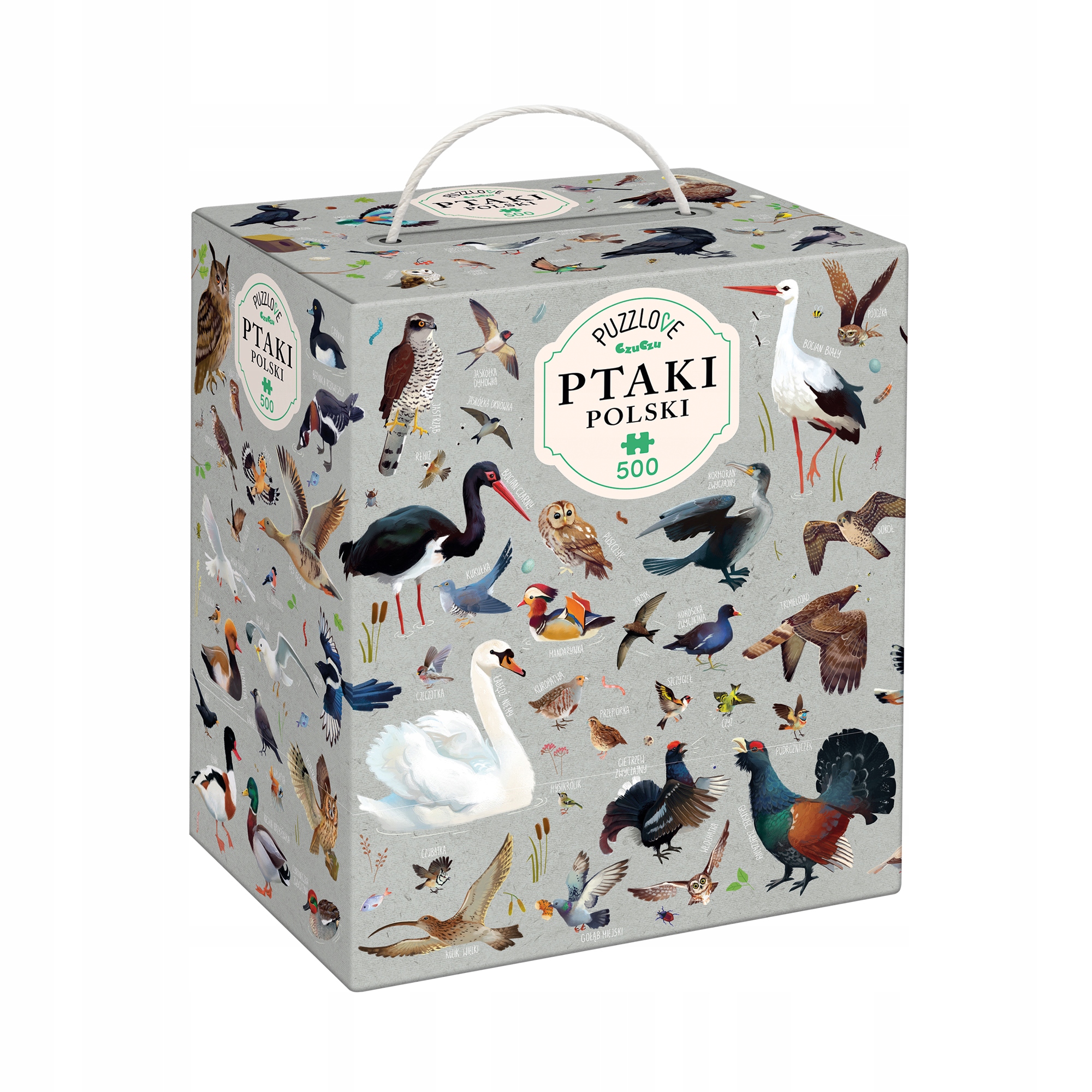 

Puzzlove CzuCzu Ptaki 500 el. puzzle rodzinne