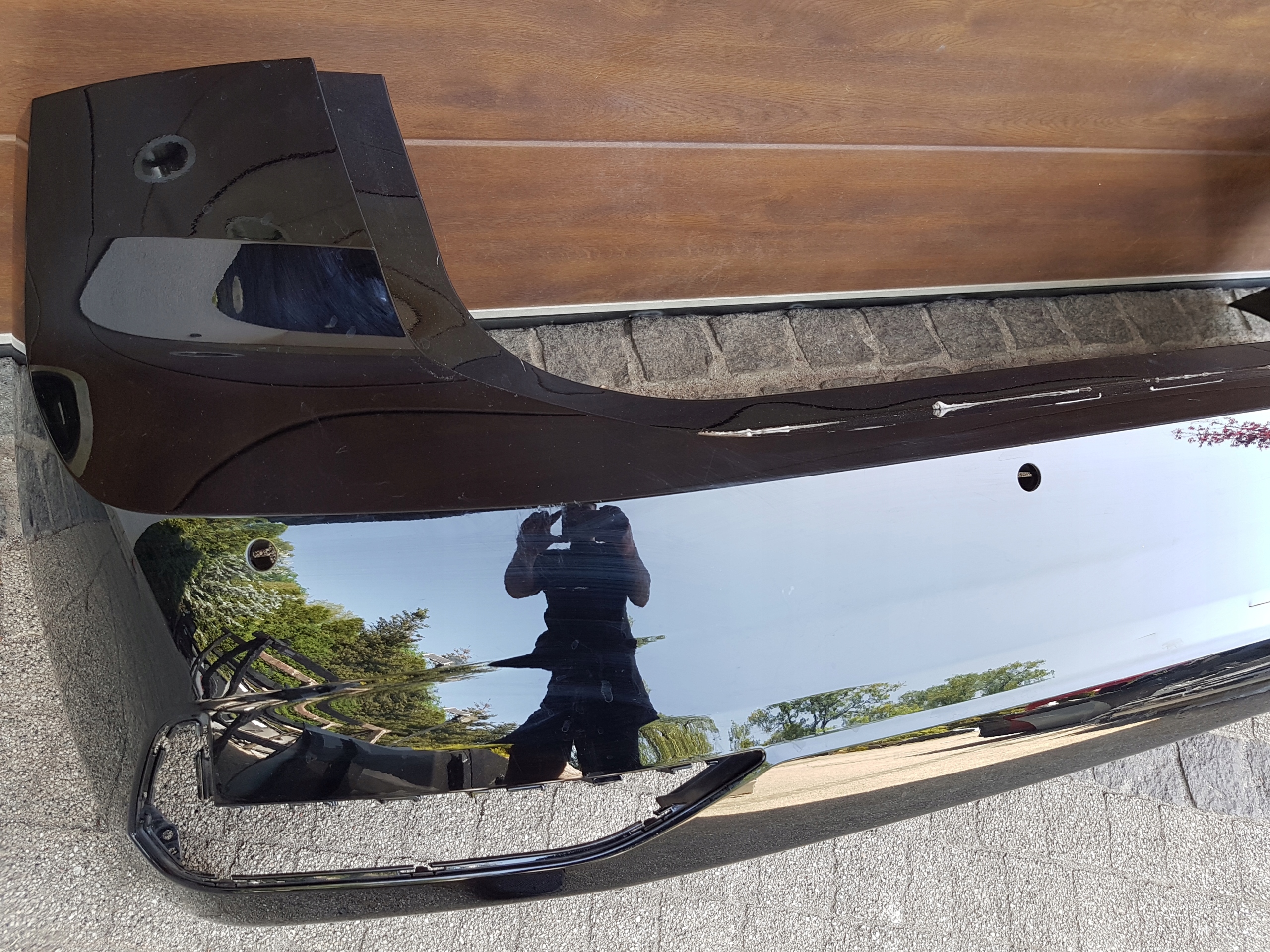 bumper rear rear part BMW 2 U06 ACTIVE TOURER 5A0E555