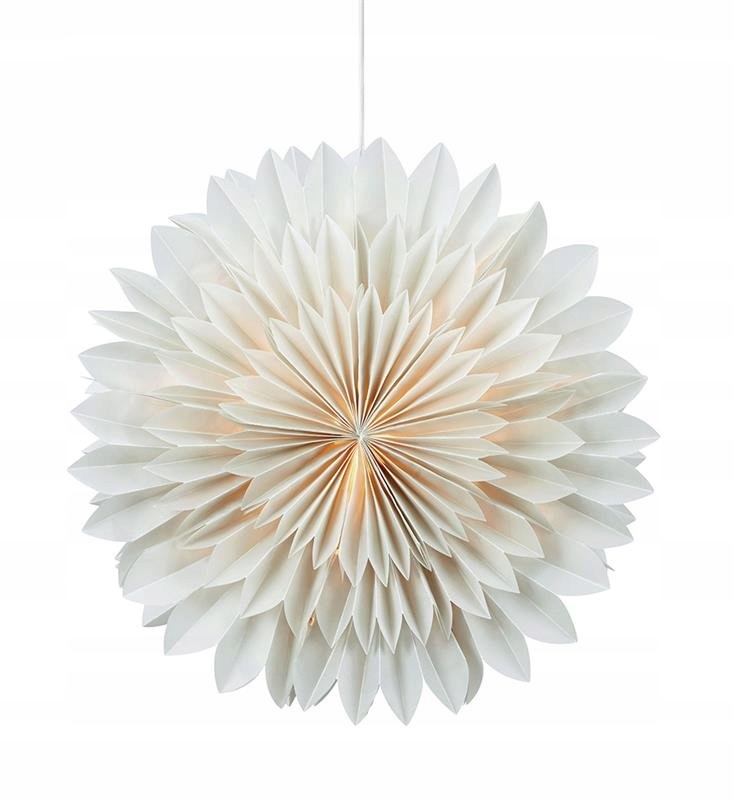 Závesná svetelná ozdoba Hviezda 45 cm sivá Solina 705843 Markslojd