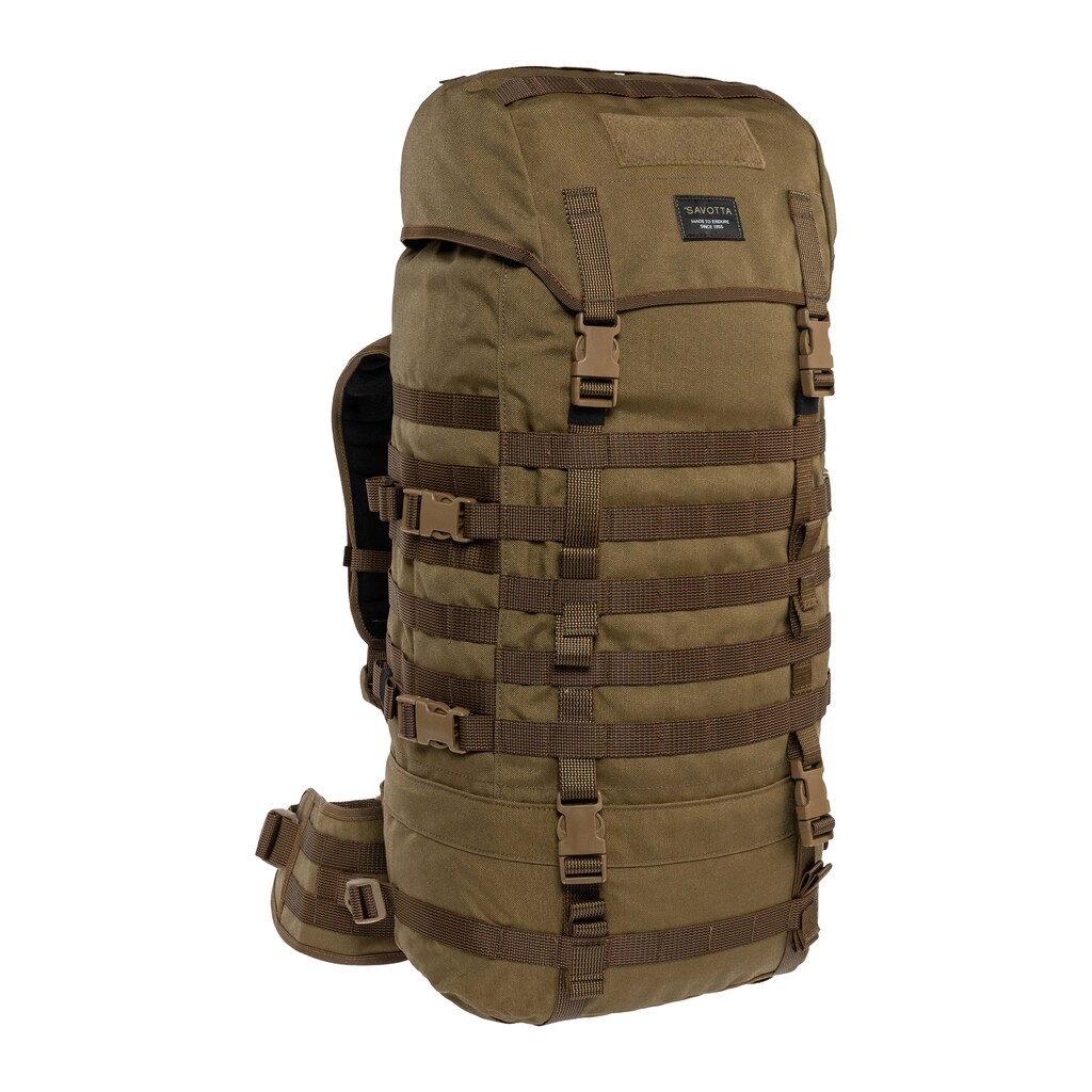 Batoh vojenský taktický turistický Savotta Jaakari L 55 l hnědý