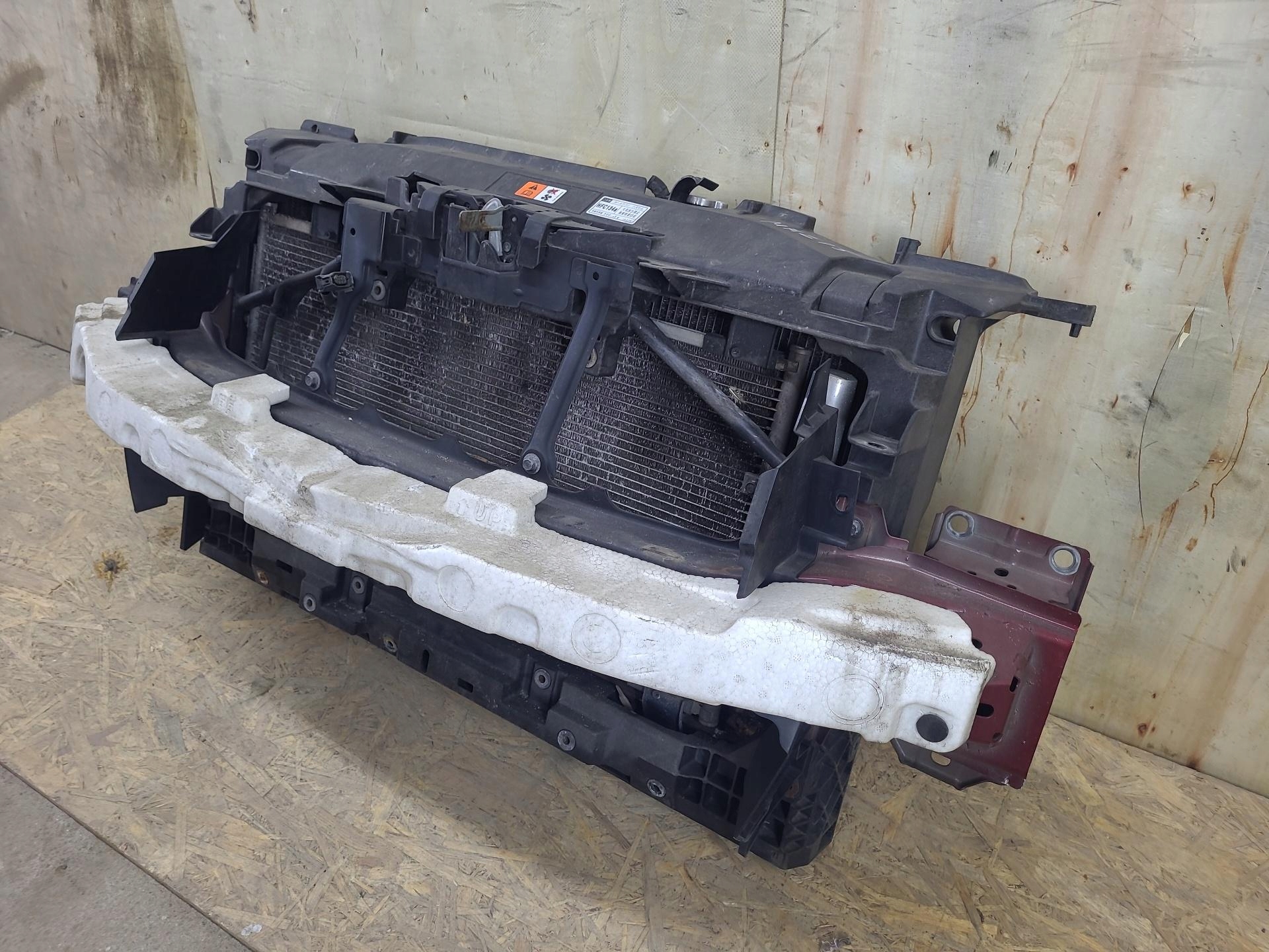 support panel for radiators pillar iron Mazda 6 2 facelift 2009