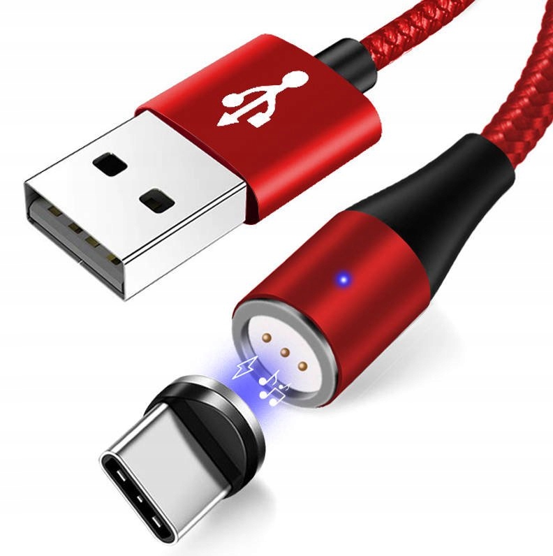 

Kabel Magnetyczny 1M Typ-c Usb Ładowanie 5A Dane