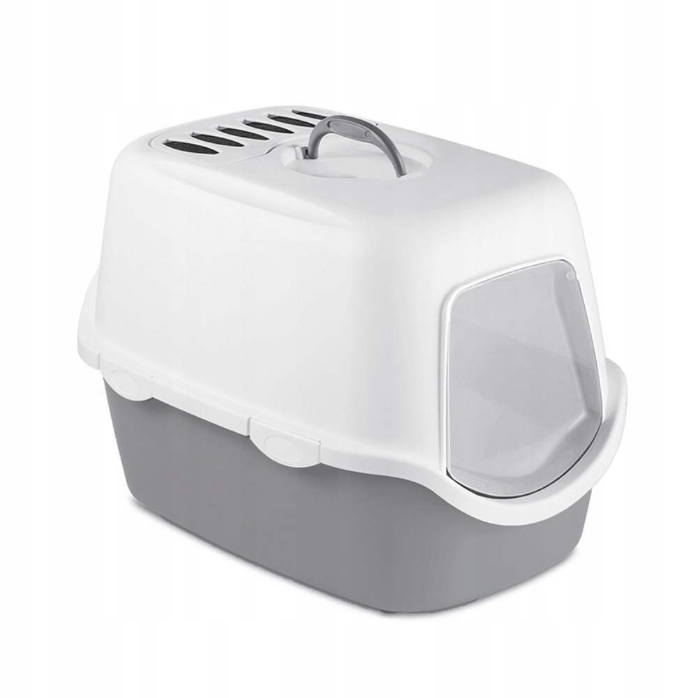 Wc kočka Cathy kryté s filtrem šedá Zolux