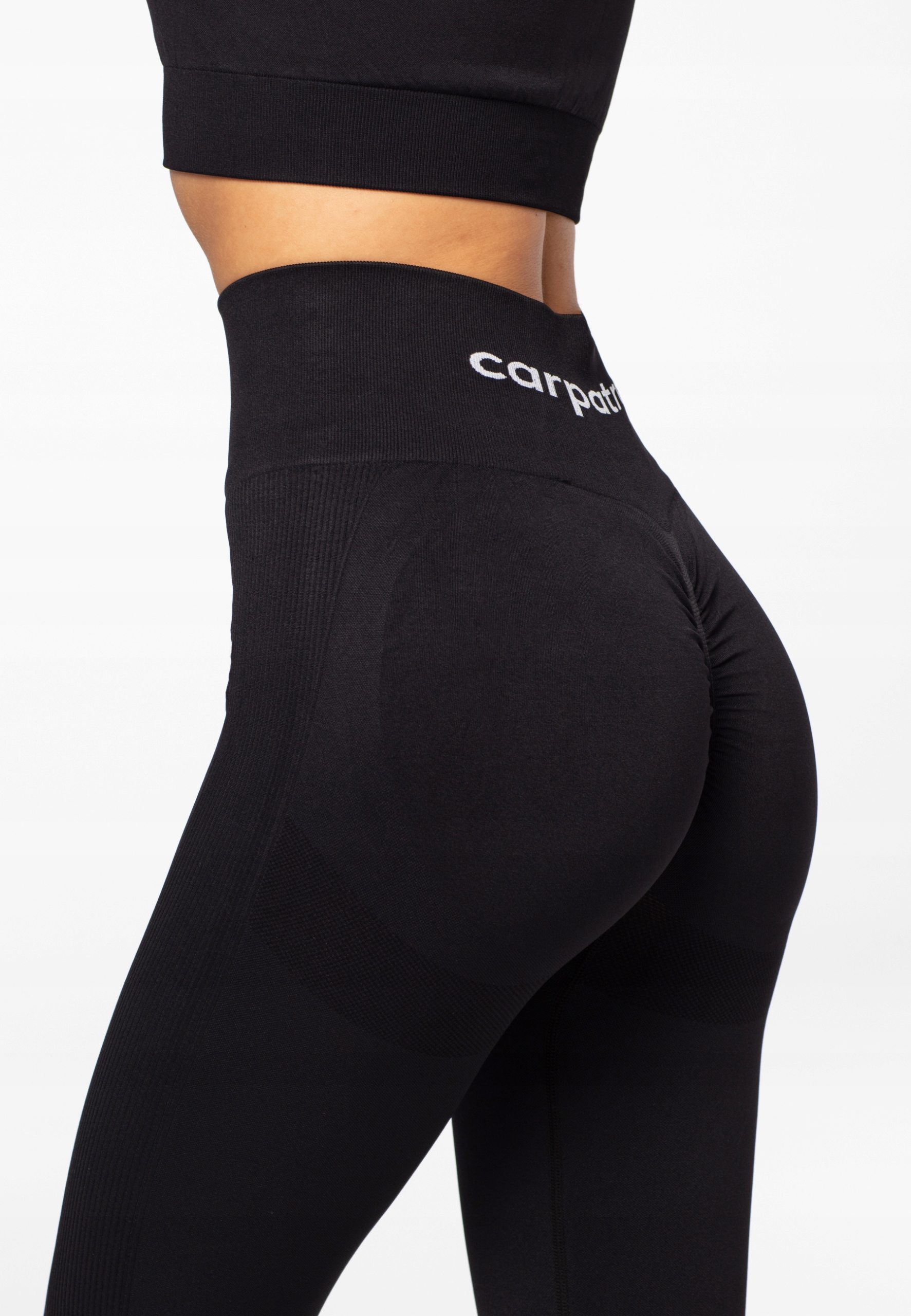 

Legginsy Czarne Push Up Wysoki Stan Fitness S