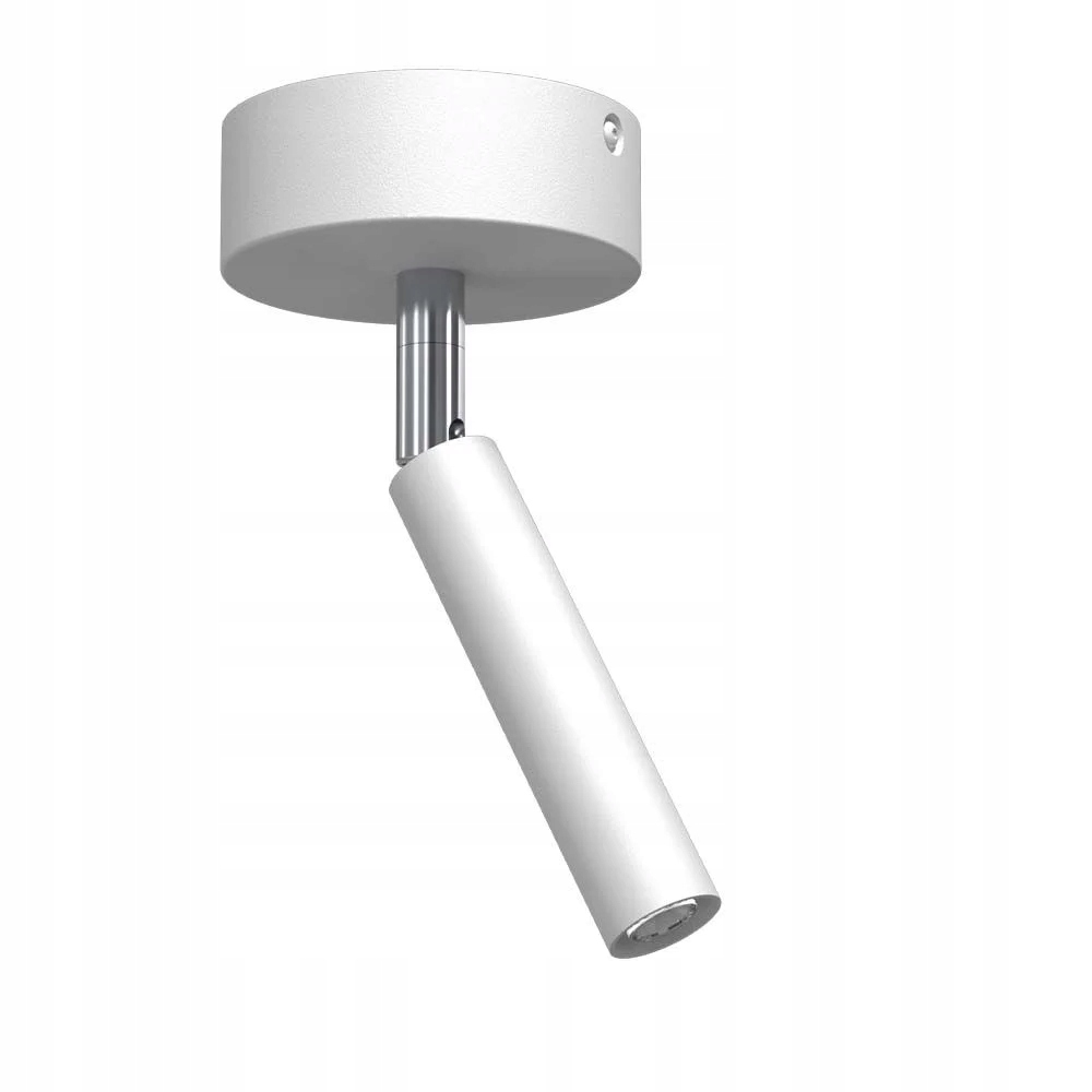 Bodové stropní svítidlo Brosline, bílá, kulatá reflektorová lampa