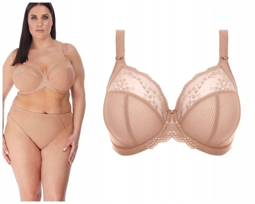 36G 80I Elomi Charley fawn plunge biustonosz soft