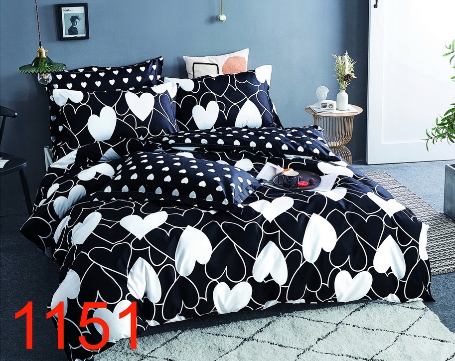 POŚCIEL 3D BAWEŁNA SATYNOWA 160x200 + 2x PODUSZKI