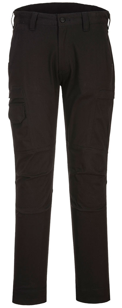 Ochranné kalhoty do pasu typu cargo Portwest T801 Bkr vel. 40 Uk (eu 56)