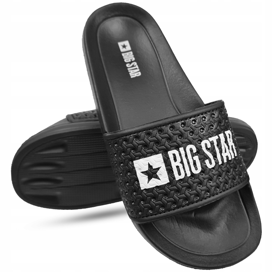 

Klapki Big Star dziecięce czarne GG374800 32