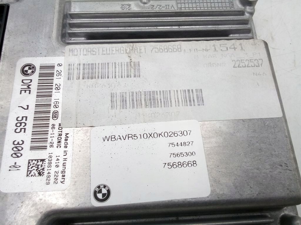 BMW 3 E91 Computer Bedienteil DES MOTORS 7565300-01