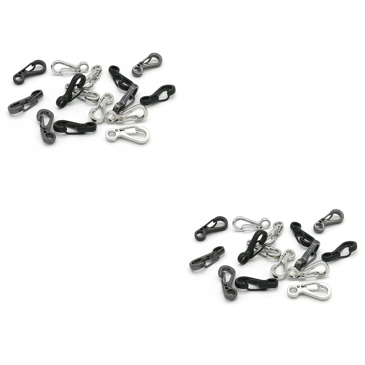 Mini karabińczyki 30 szt Grubość 0 mm