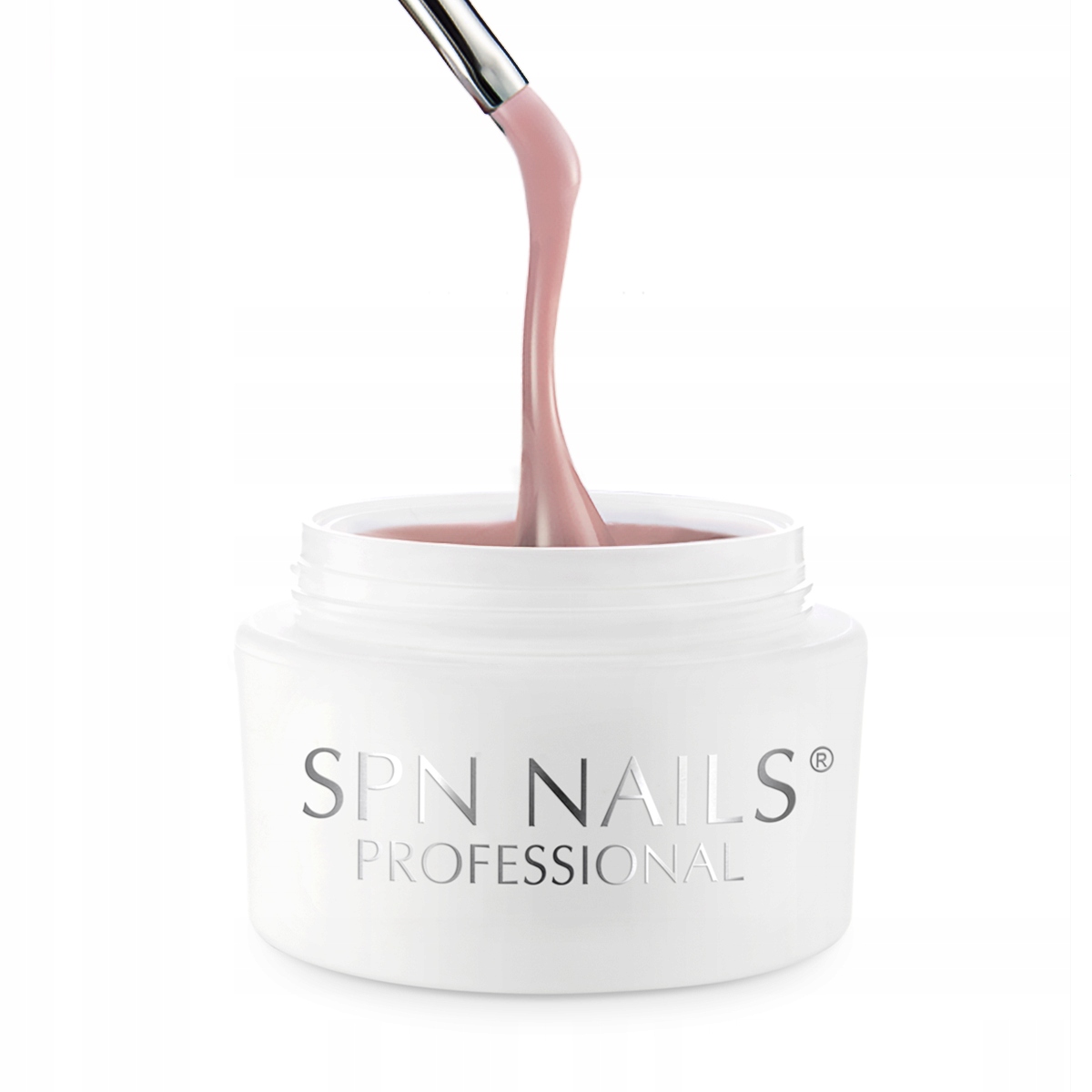 Gel na nehty Budující kamuflážní NudeNude Cover Gel 50 g Spn Nails