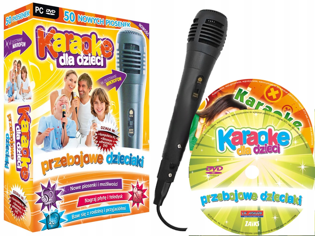 

Karaoke Przebojowe Dzieciaki Mikrofon