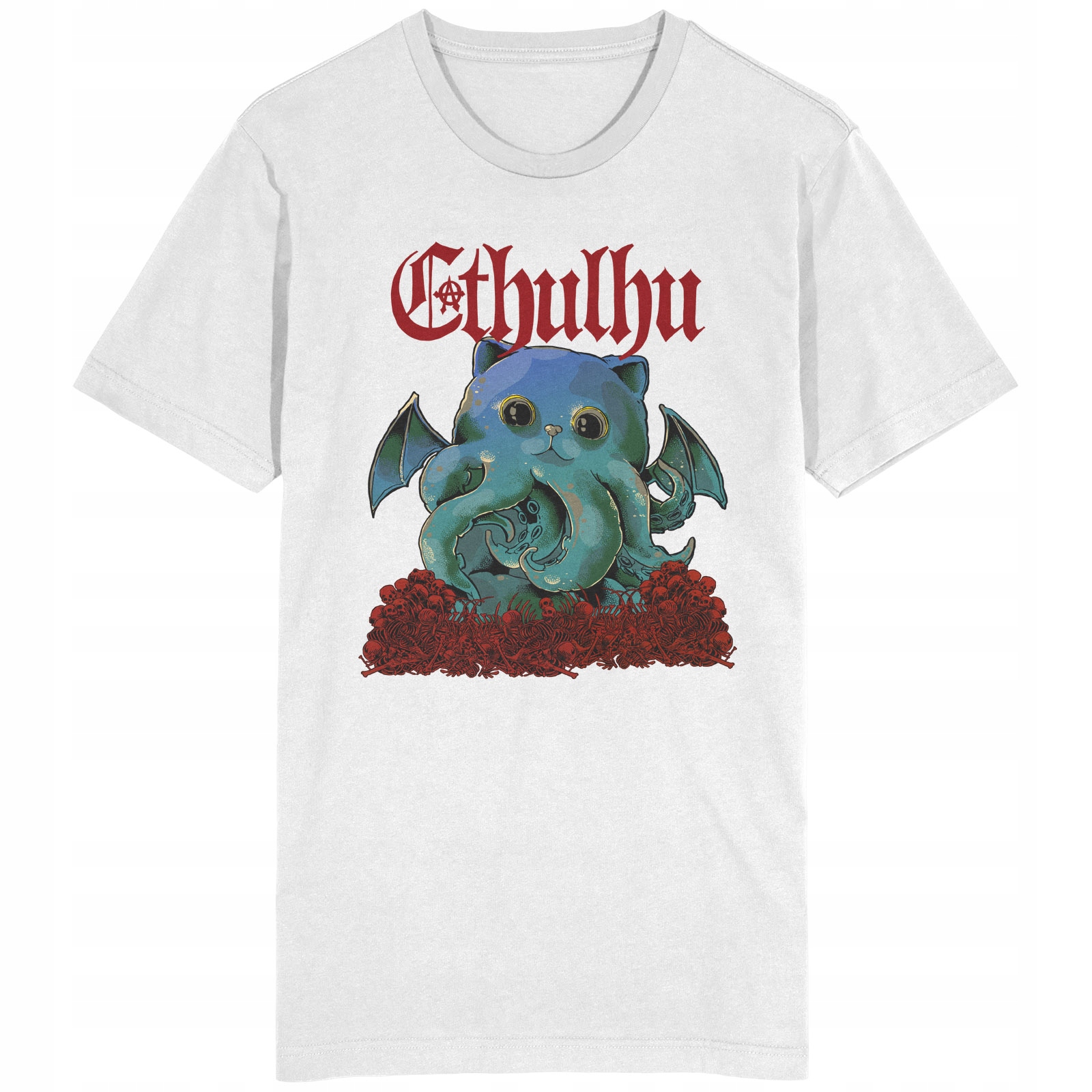

Cthulhu Kot Koszulka H. P. Lovecraft Nekromancja