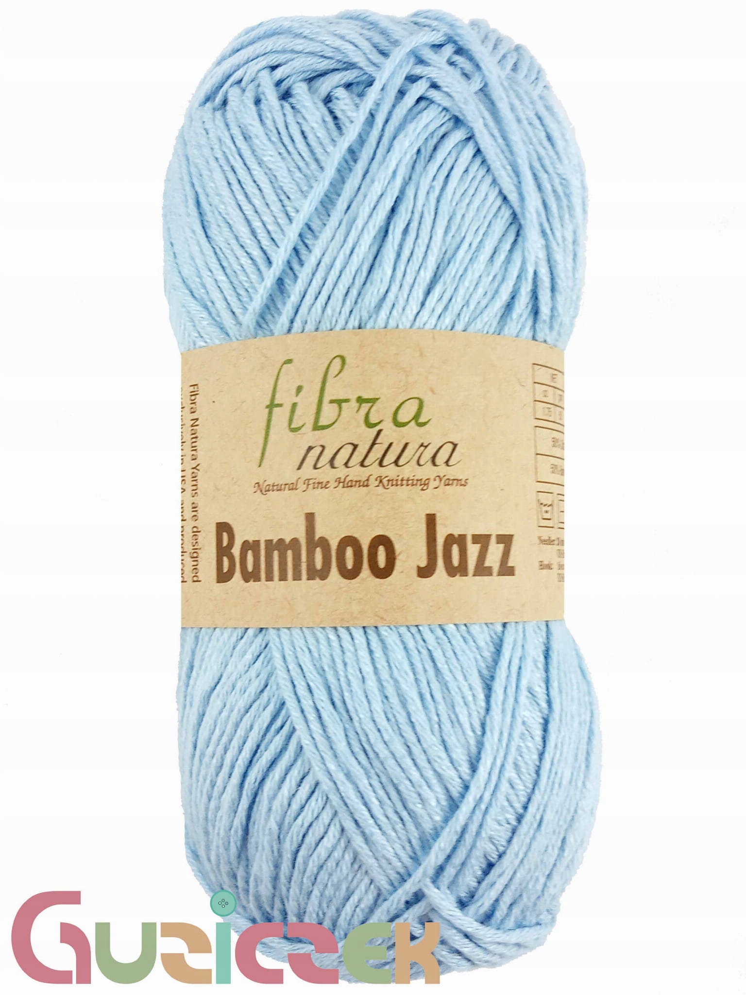 Włóczka Fibra Natura Bamboo Jazz 112 18 błękitny
